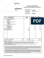 Chan Jun Hong No 3 Jalan Kenari 5 Taman Wawasan 85300 LABIS: Savings Account Statement