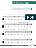 Quarter Note Triplet Rests: By: Jared Falk