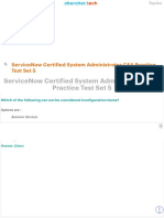 ServiceNow Certified System Administrator CSA Practice Test Set 5