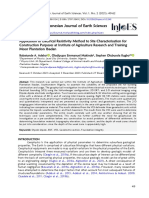 Application of Electrical Resistivity Methods