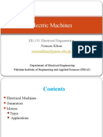 Electric Machines: EE-151 Electrical Engineering