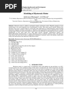 Modeling of Hysteresis Motor: Aishwarya Dhanagare, A.G.Thosar