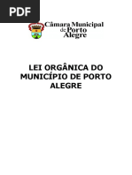 Lei Orgânica Do Município de Porto Alegre Atualizada Até Emenda Nº 47