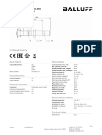 BHS B265V-PSD25-S04-003 Order Code: BHS0062: Inductive Sensors