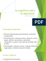 Terapia Cognitiva Depresión