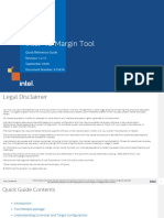 Intel® IO Margin Tool: Quick Reference Guide Revision 1.2.11 September 2020 Document Number: 615876