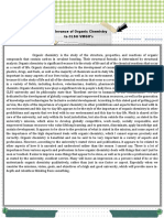 CHEMLAB - ESTANOCO - SAMUEL - Relevance of Organic Chemistry To CLSU VMGO's