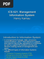 ICS 621: Management Information System