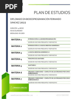 Plan de Estudios 2022