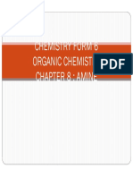 Chemistry Form 6 Organic Chemistry Chapter 8: Amine