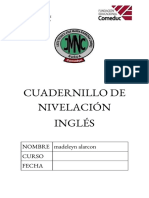 Cuadernillo de Nivelacion INGLES 3°MEDIO