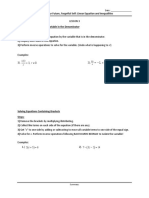 Lesson 3: Grade 9 Mathematics Date