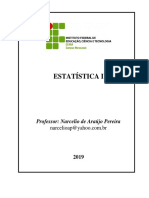 1312502-Apostila de Introdução A Estatística I Ifce 2019.1