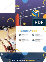 Volley Creative Cover in Powerpoint Templates