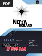 Nova Exilaro'22 - Cash Me If You Can - Case Statement