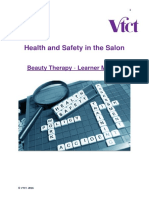 Health and Safety in The Salon: Beauty Therapy - Learner Manual