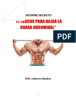 11 Trucos para Bajar La Grasa Abdominal