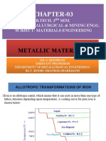 Metallic Material Engineering - Notes