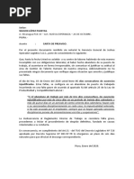 Carta Notarial PeAviso