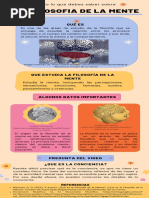 Infografia Sobre La Filosofia de La Mente - Paula Olarte