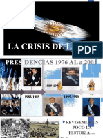 La Crisis de Los 90