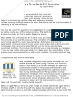 How To Manually Tune A Three-Mode PID Controller