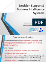 Decision Support & Business Intelligence Systems