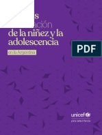 Análisis de Situación de La Niñez y La Adolescencia en Argentina (SITAN)