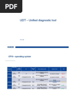 UDT - Unified Diagnostic Tool: Turin - Italy