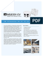 MS8391-EV: Multiple Sensor Network Camera