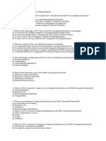 Conceptual Framework and Accounting Standards