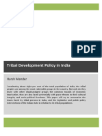 Tribal Development Policy in India: Harsh Mander