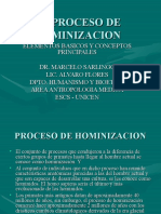 El Proceso de Hominizacion