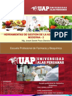 Escuela Profesional de Farmacia y Bioquímica: Herramientas de Gestión de La Administración Moderna - 2