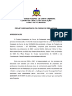 Pedagogia UFSC Projeto Pedagogico 2008 PDF