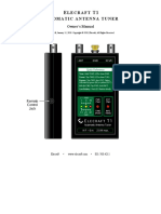 Lecraft Automatic Antenna Tuner: Owner's Manual