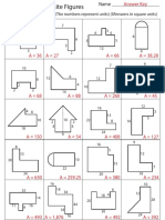 Area of Composite Figures - Day 2 - Homework