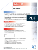 Technical Bulletin #3: - New BC216 Firmware: Version 18