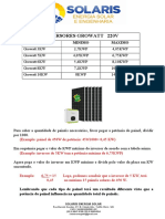 Tabela Dos Inversores