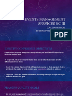 Develop An Event Programs