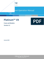 Platinum™ VX: Installation and Operation Manual