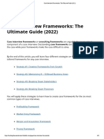 Case Interview Frameworks - The Ultimate Guide (2022)