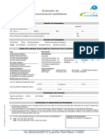 Demande de Branchement Multifluide