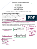 Anualidad de Capitalización y Amortización