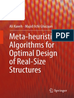 Ali Kaveh - Meta-Heuristic Algorithms For Optimal Design of Real-Size Structures