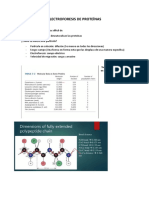 Electroforesis de Proteínas