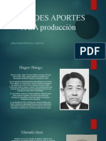 GRANDES APORTES A LA Producción