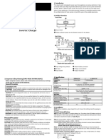 700VA/1.2KVA Inverter/Charger: User's Manual