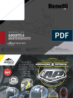 Manual de Garantia y Mantenimiento Benelli Leoncino 500 Abril 2021