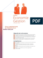 WEB Licence Economie Gestion Saclay